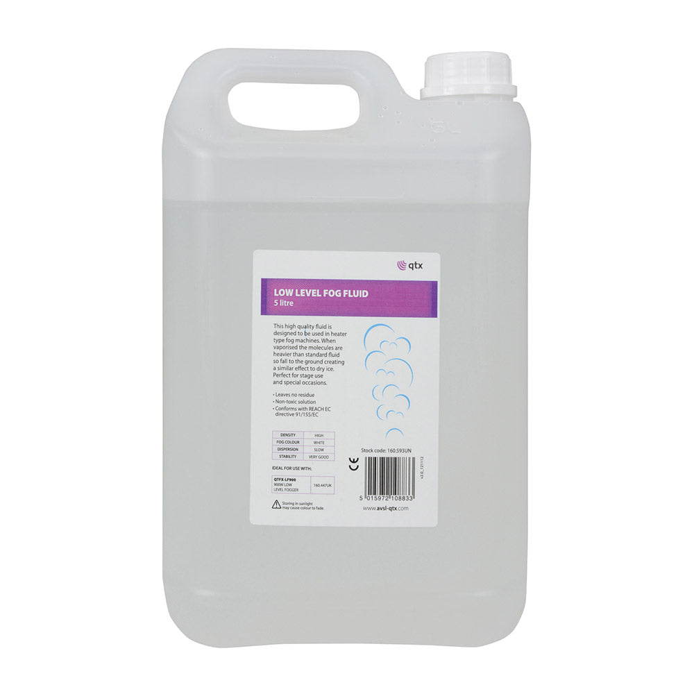 QTX Low-Level Fog Fluid 5 Litre