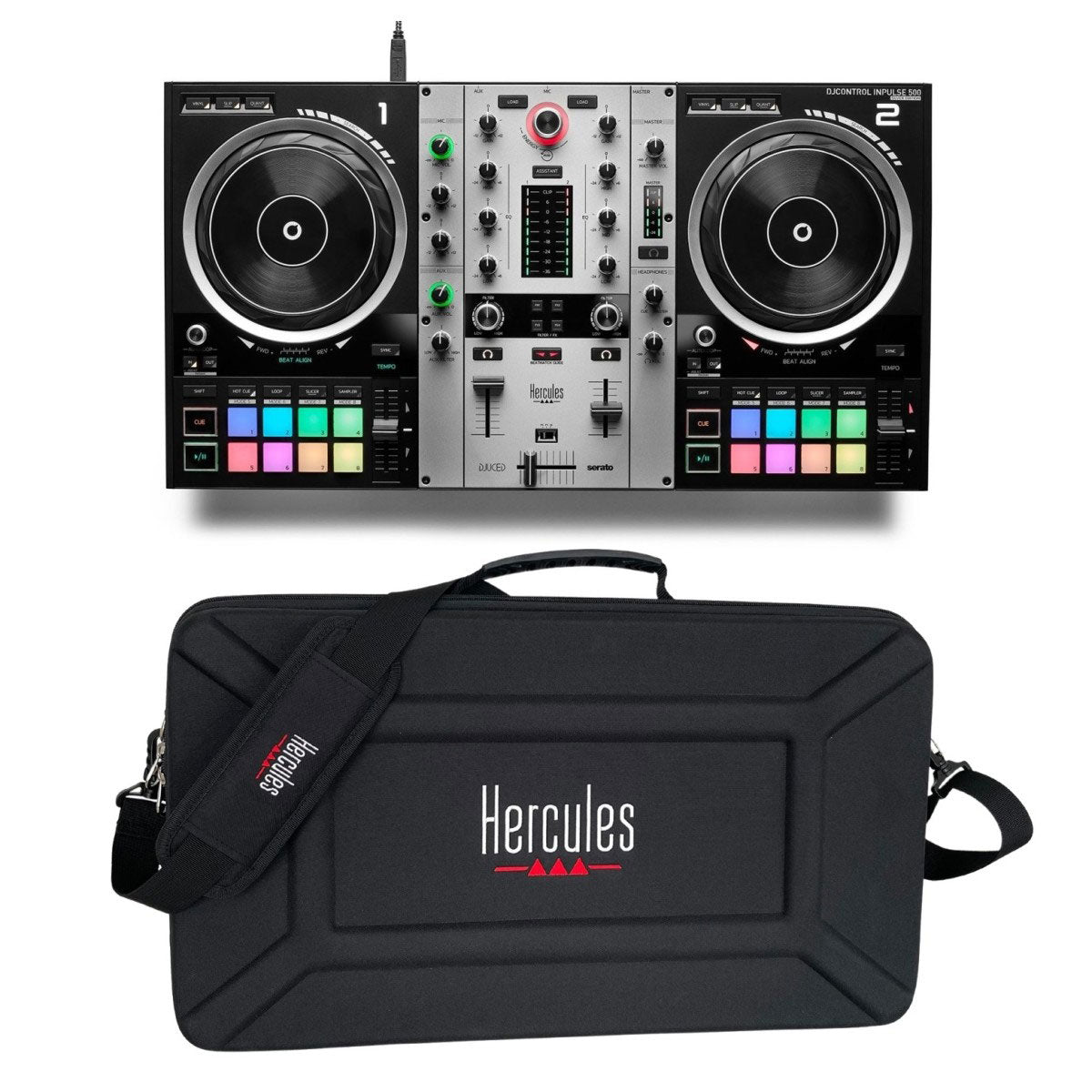 Hercules DJ Control Inpulse 500 - Silver Edition