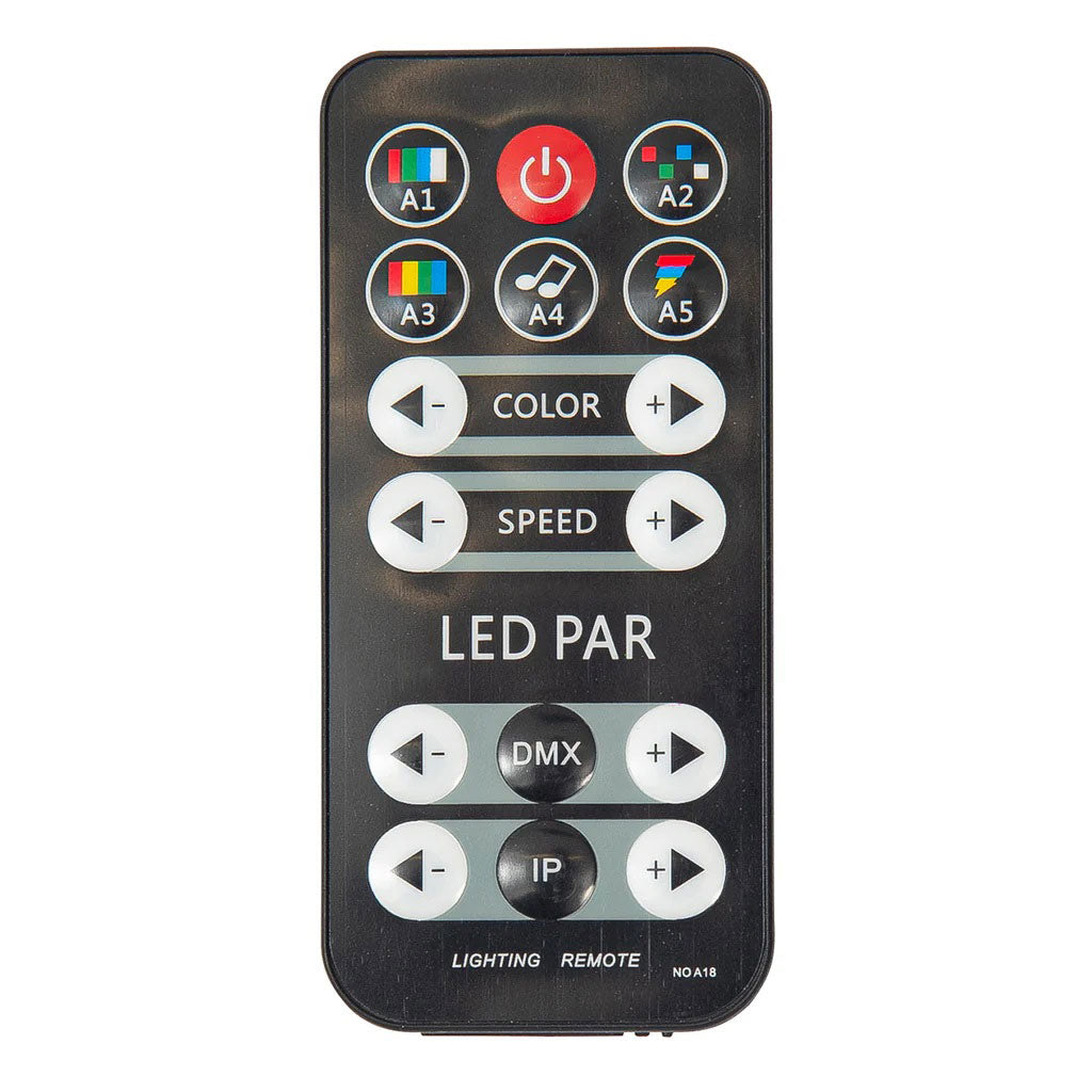 KAM Par Can Party Bar Portable All-in-one Lighting System remote controle