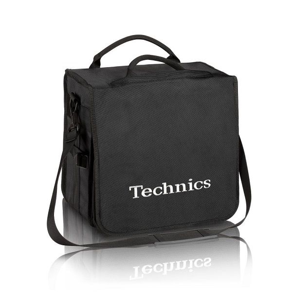 Technics bag black with silver writing