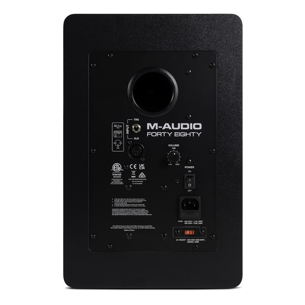 M-Audio Forty Eighty DJ and Studio Monitor Speaker back