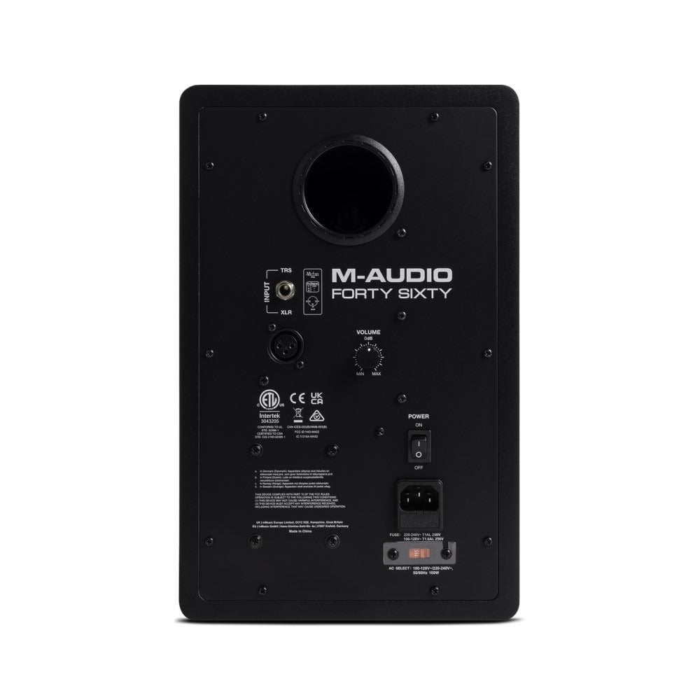 M-Audio Forty Sixty DJ/Studio Monitor back
