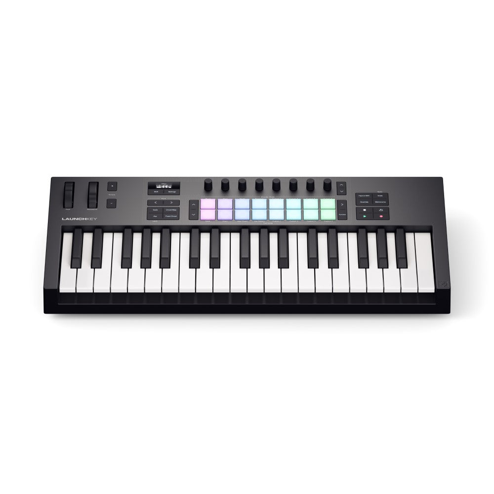 Novation Launchkey 37 MK4 MIDI Keyboard Controller top front