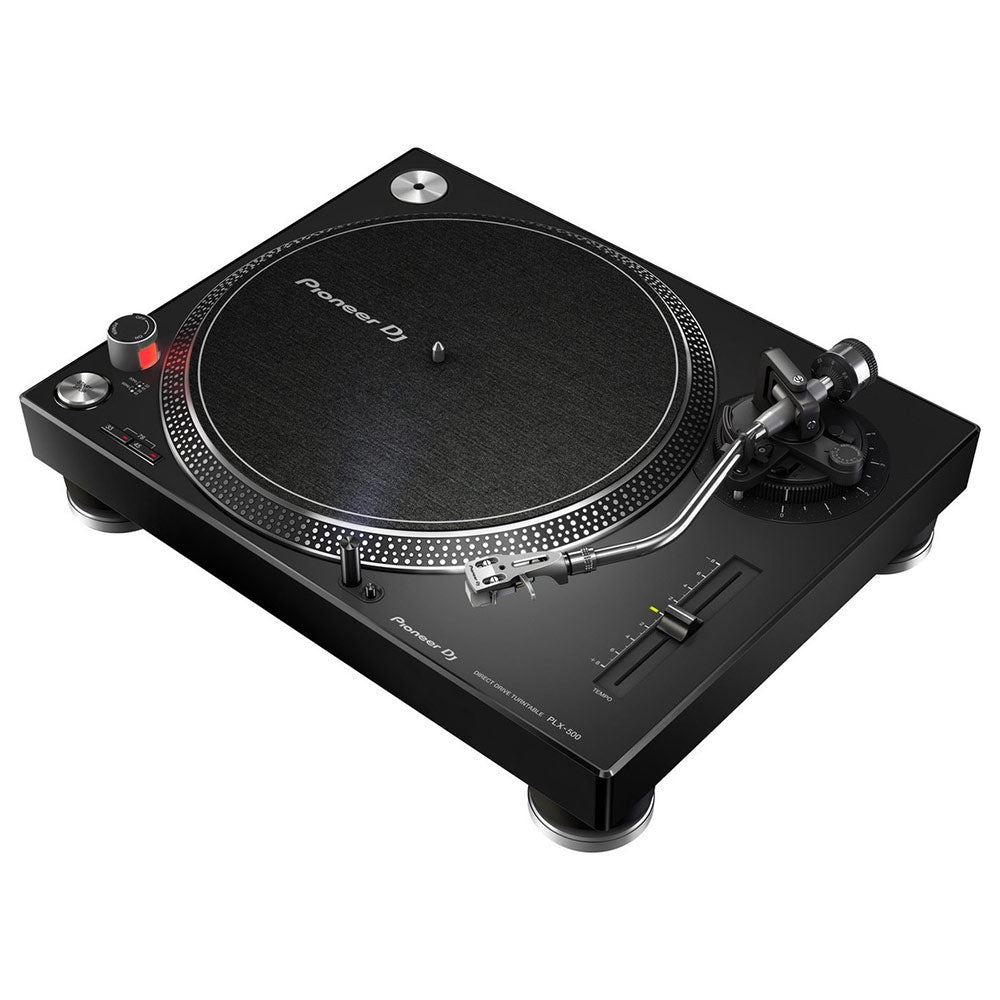 Pioneer DJ PLX-500 Direct Drive Turntable (Black) angle image