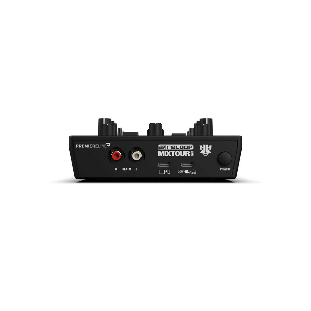 Reloop Mixtour Pro DJ Controller rear