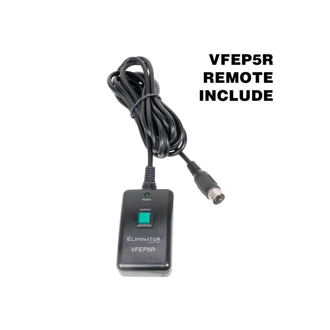 Eliminator Lighting VF1300 EP Mobile Fog Machine remote