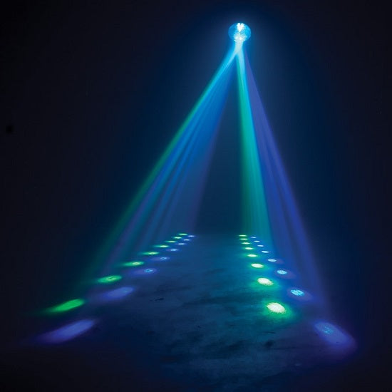 American DJ Revo 4 IR Moon Flower Lighting Effect In Use3