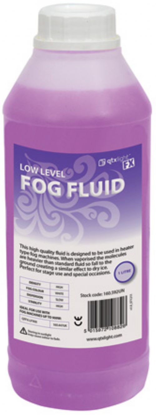 QTX LOW LEVEL FOG FLUID 1Ltr