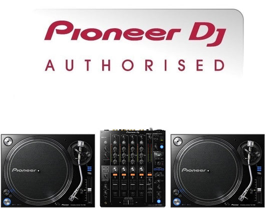 Pioneer PLX-1000 Turntable and DJM-750mk2 Mixer Packag