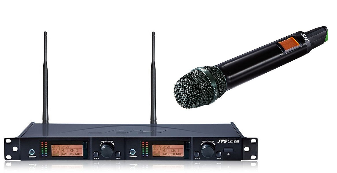 JTS UF-20R Receiver and JSS-20 Microphone