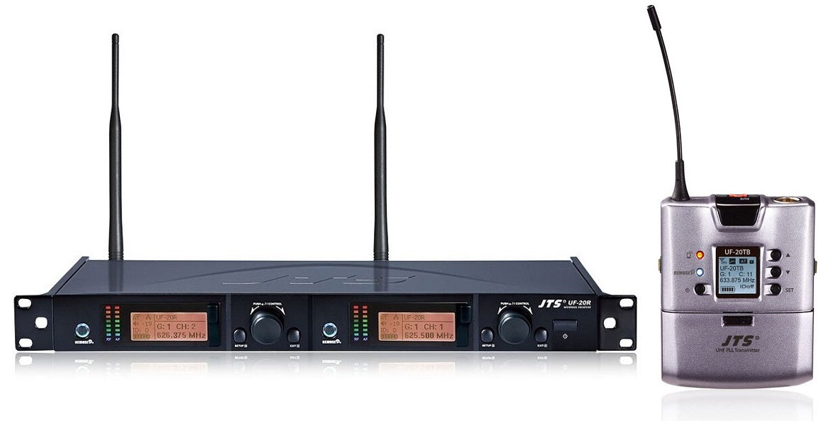 JTS UF-20R Receiver and UF-20TB Transmitter