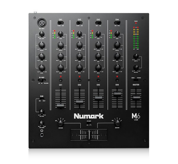 Numark M6 USB DJ Mixer