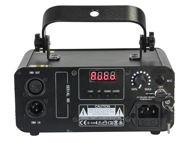 Ibiza Light LZR300-B Rear