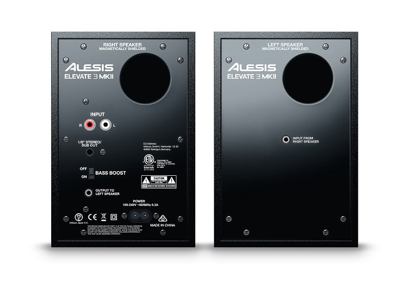 Alesis Elevate 3 Mk2 Powered Desktop Studio Speakers
