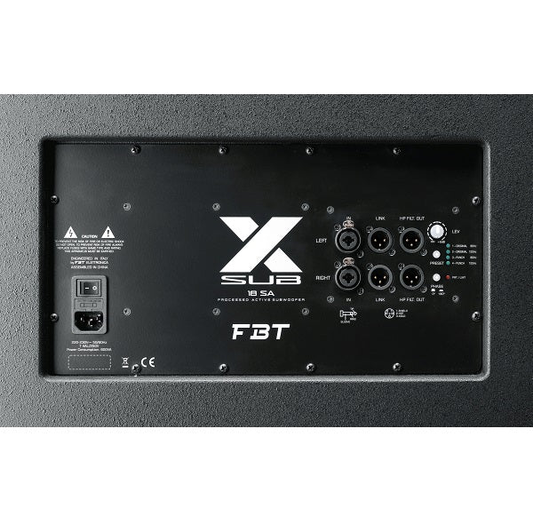 FBT Audio X-Lite 18SA Rear