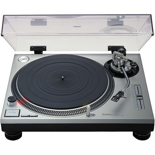 Technics SL-1200 MK2 DJ Turntable Record Player - Silver