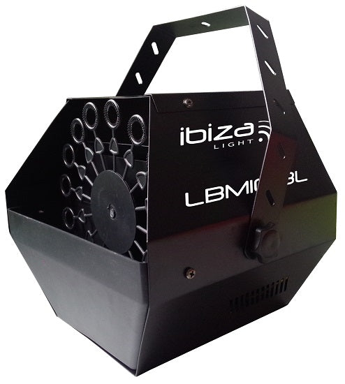 Ibiza Lights LBM10-BL Portable Bubble Machine 