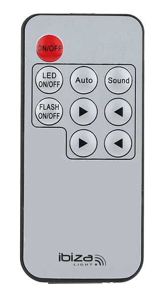 Ibiza Light Twirly-Wash8 Remote