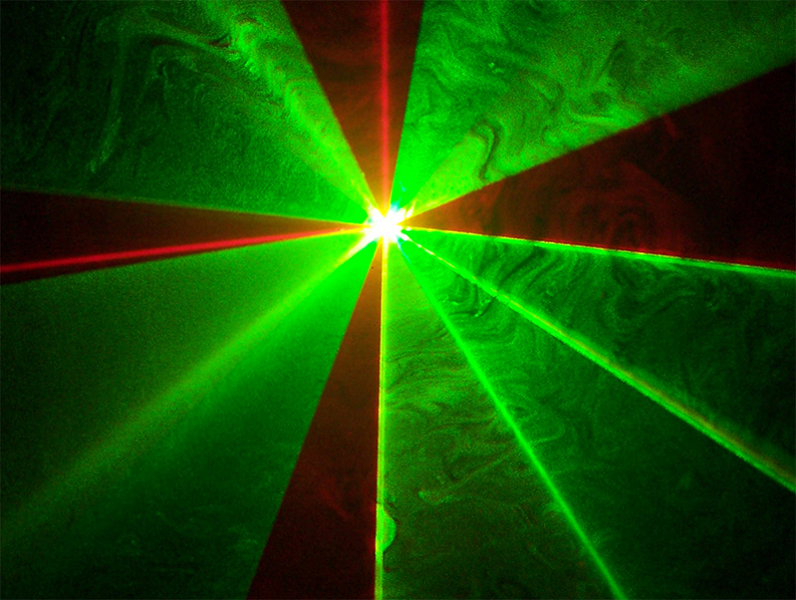 Ibiza Light LZR250-RGY In Use 1