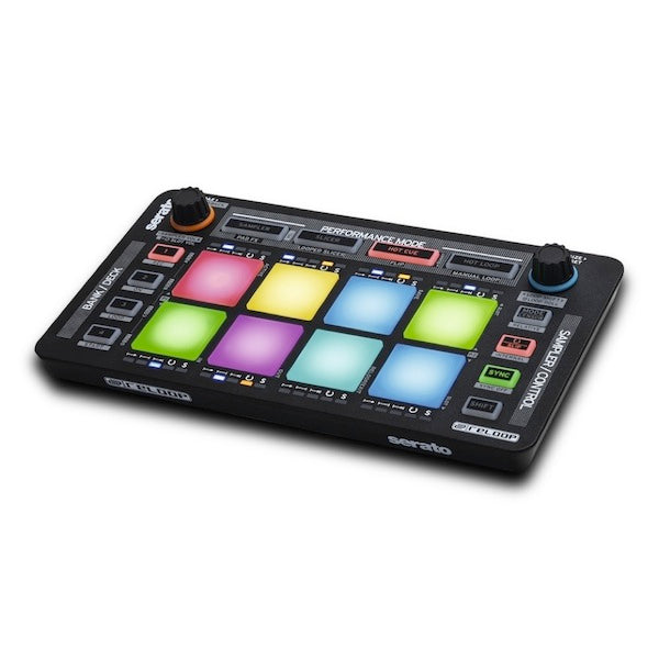 Reloop Neon 4-channel Serato DJ controller with performance pad section