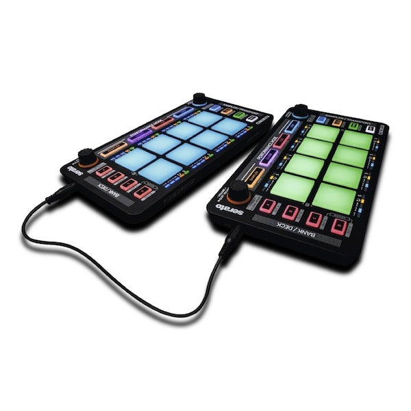 Reloop Neon 4-channel Serato DJ controller with performance pad section