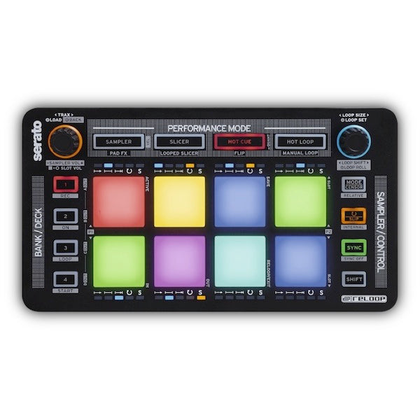 Reloop Neon 4-channel Serato DJ controller with performance pad section