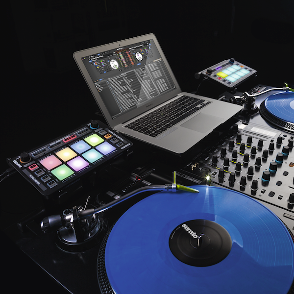 Reloop Neon 4-channel Serato DJ controller with performance pad section