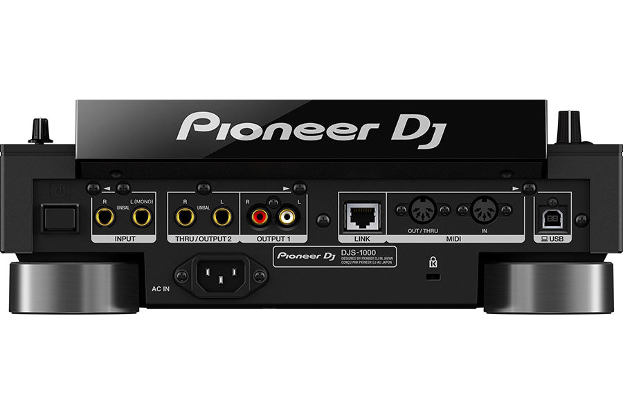 Pioneer DJS-1000 stand-alone DJ sampler rear