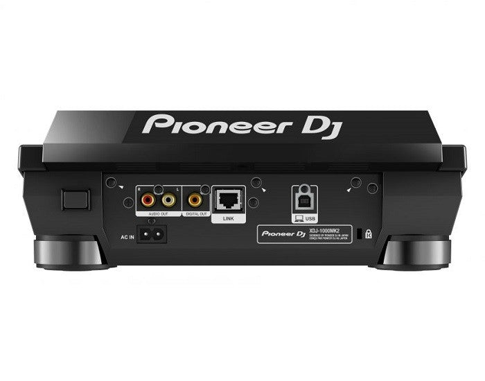 Pioneer XDJ-1000MK2 Rear View Image