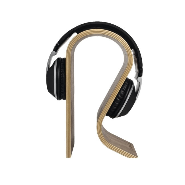 Glorious Wooden Headphone Stand Front