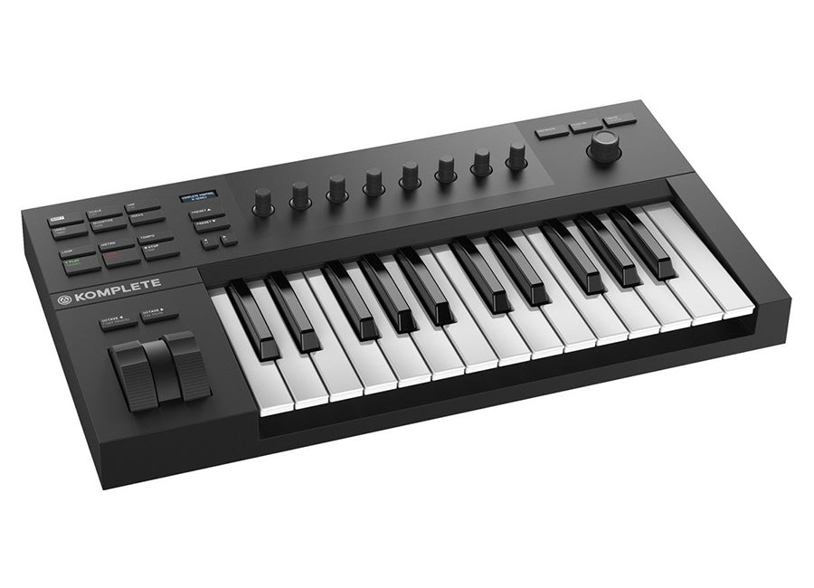 Native Instruments Komplete Kontrol A25 Keyboard Controller Angle View
