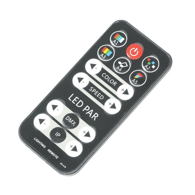 QTX PB-1214 LED Par Bar Remote Control