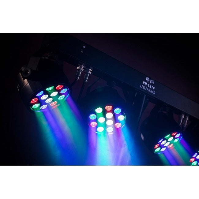 QTX PB-1214 LED Par Bar In Use 5