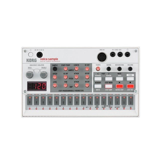 Korg Volca Sample Top View