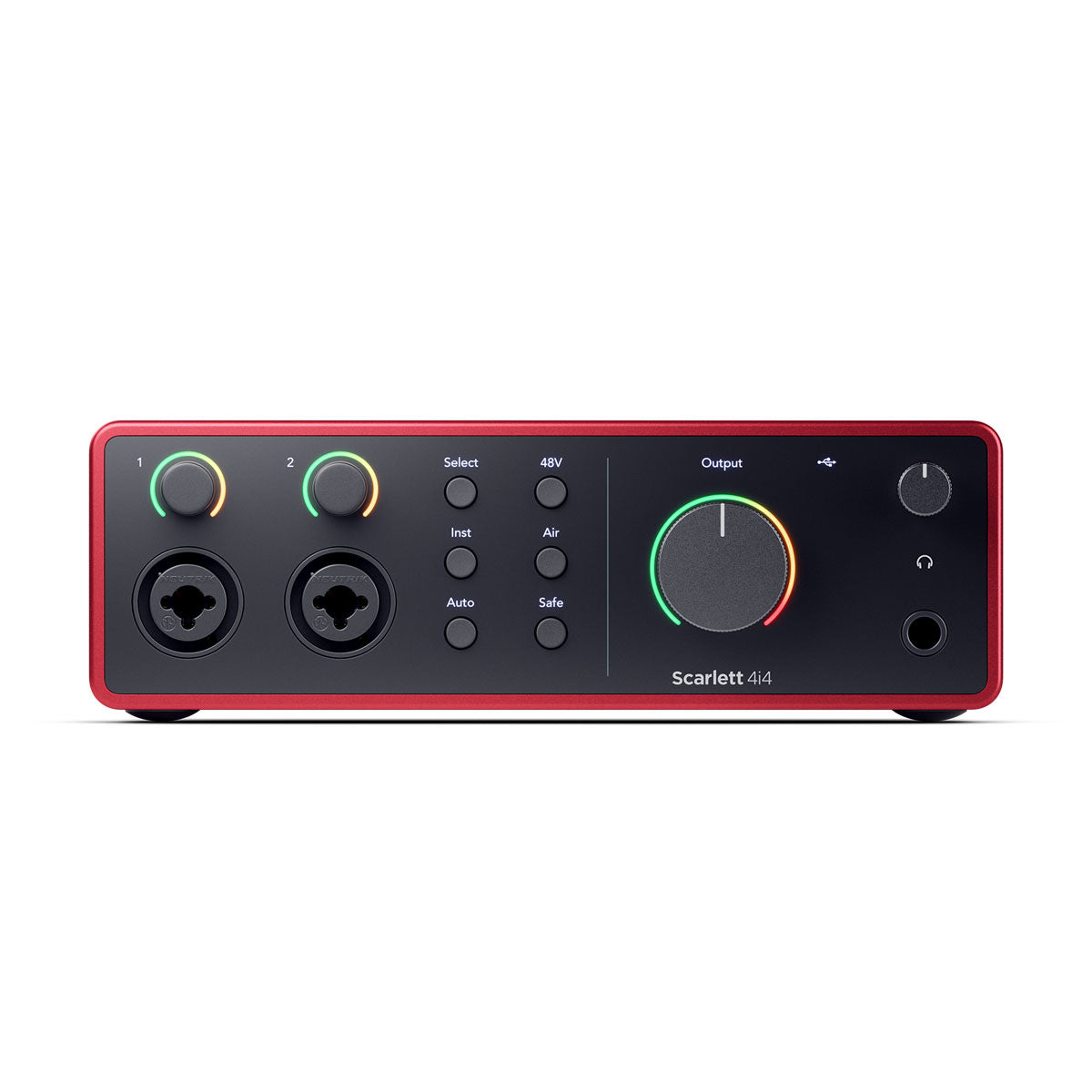 Focusrite Scarlett 4i4 4th Gen Audio Interface Front