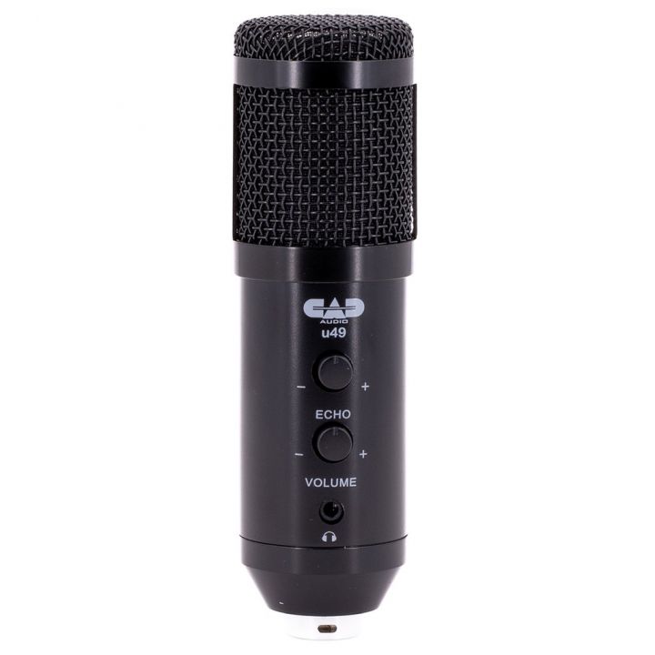 CAD U49 USB Studio Microphone Kit with Headphone Monitor