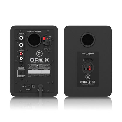 Mackie CR3-X Multimedia Active Monitor Speakers Rear