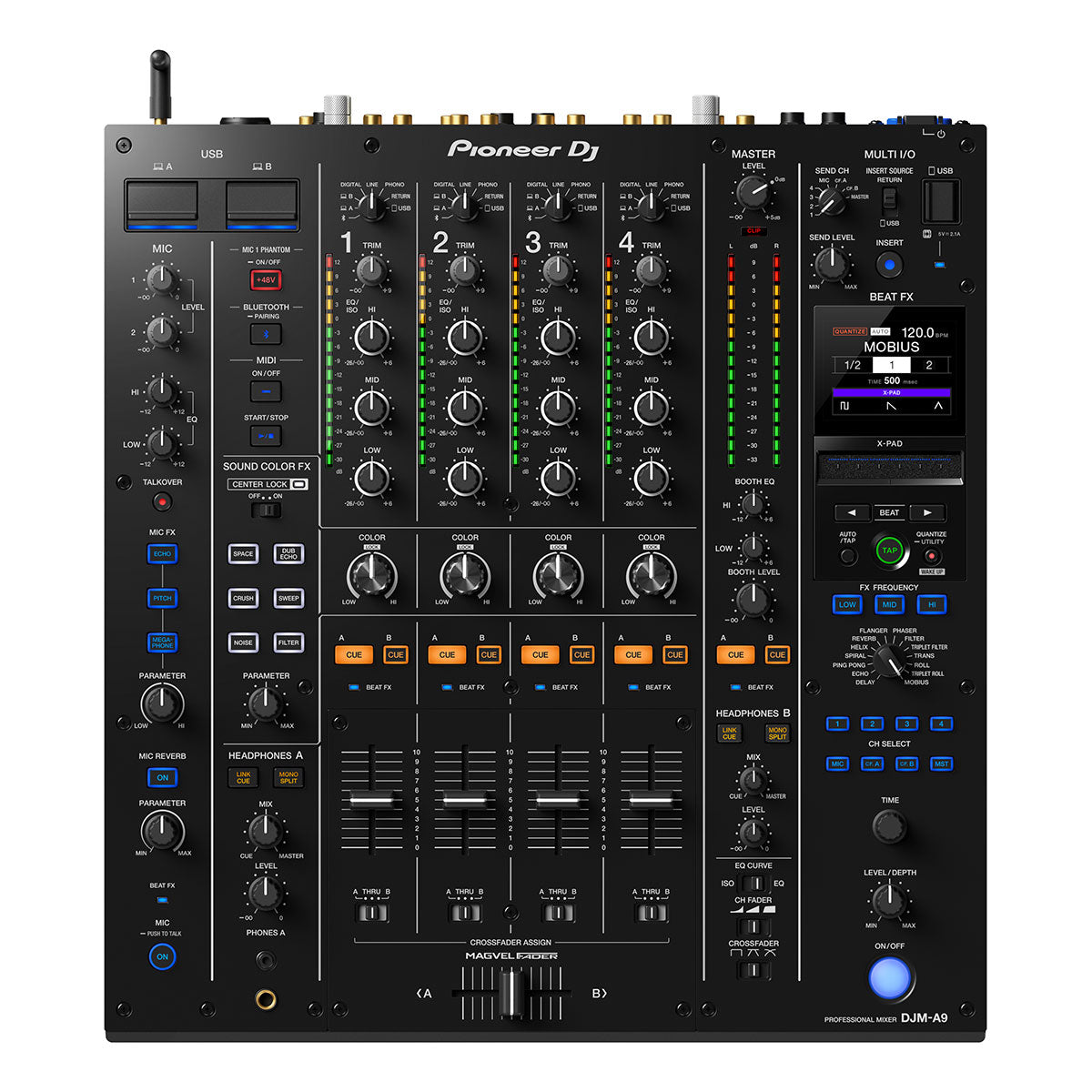 DJM-A9 4-channel professional DJ mixer