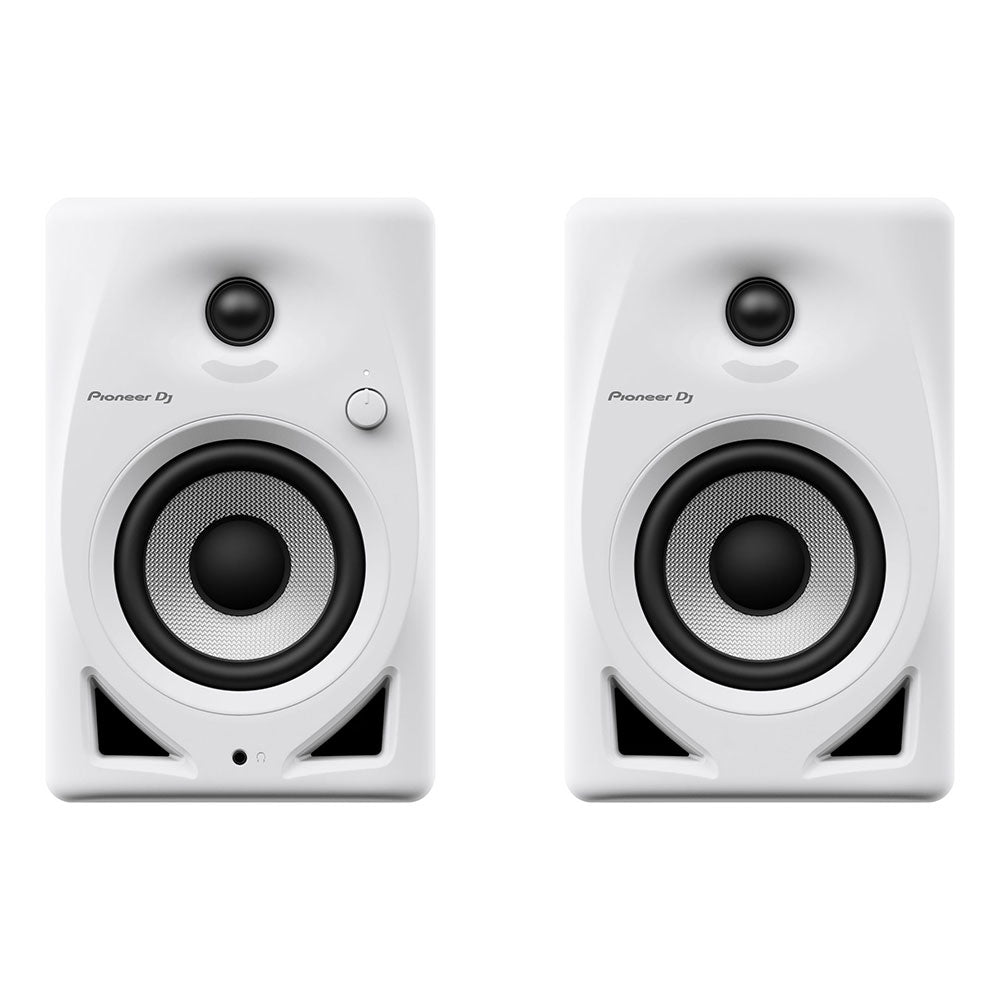 Pioneer DJ DM-40D-W 4-inch Desktop Speaker Monitor System White Front
