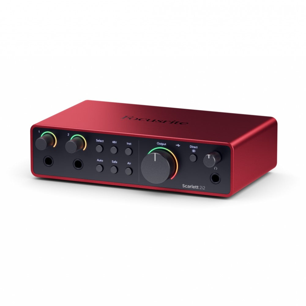 Focusrite Scarlett 2i2 4th Gen Angled Right