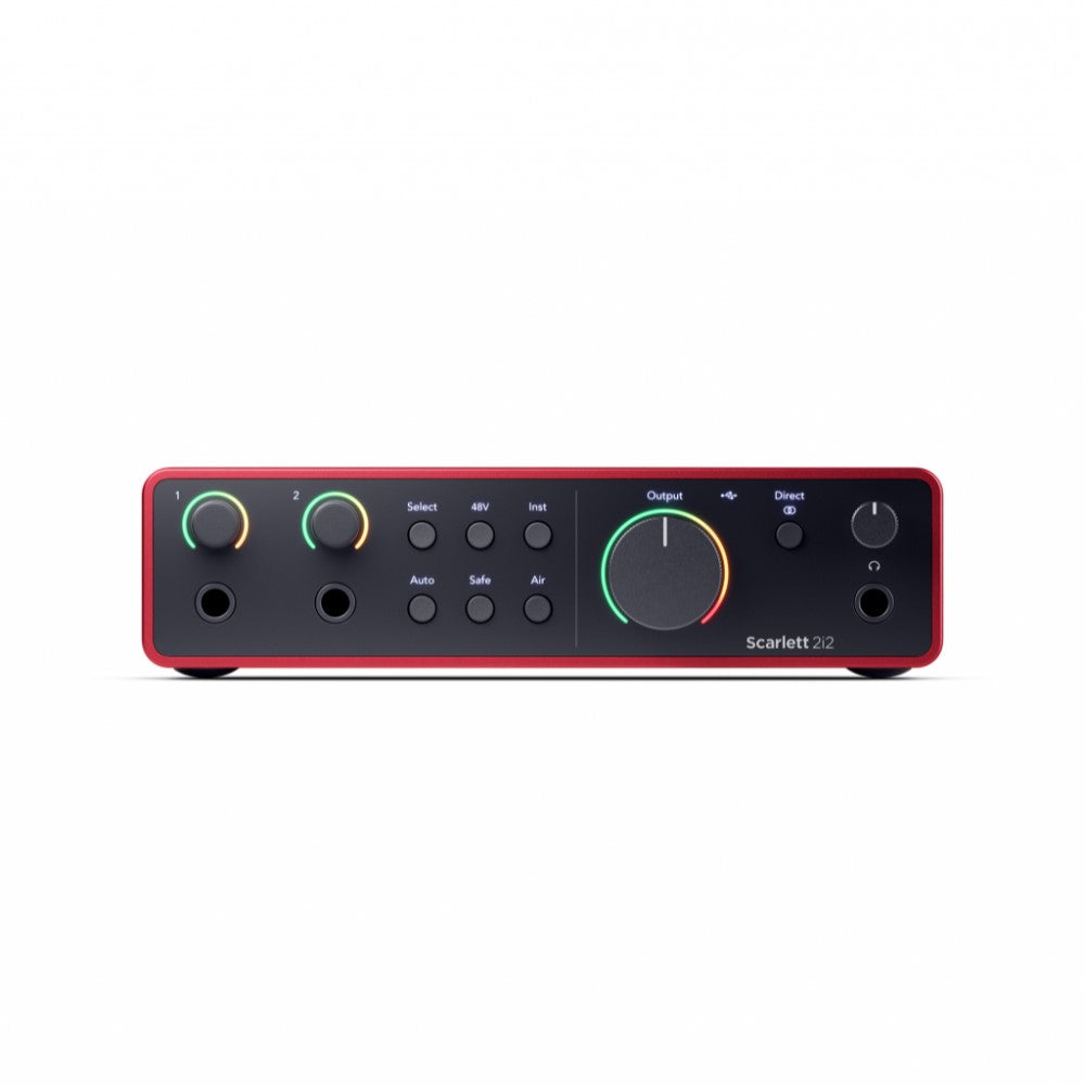Focusrite Scarlett 2i2 4th Gen Front