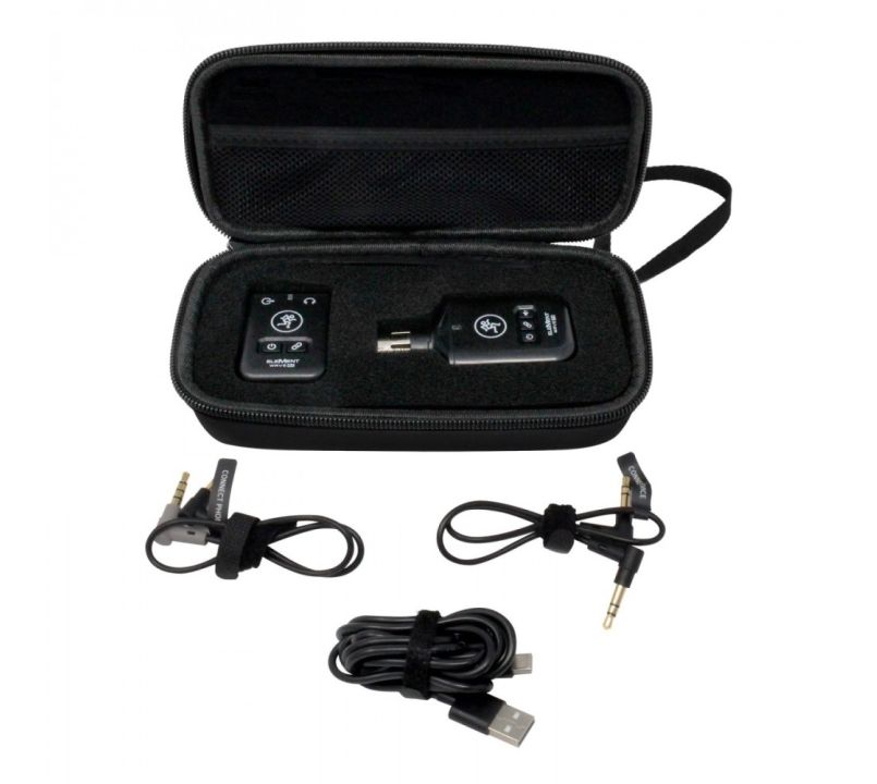 Mackie EleMent WAVE XLR Digital Wireless Microphone System Contents