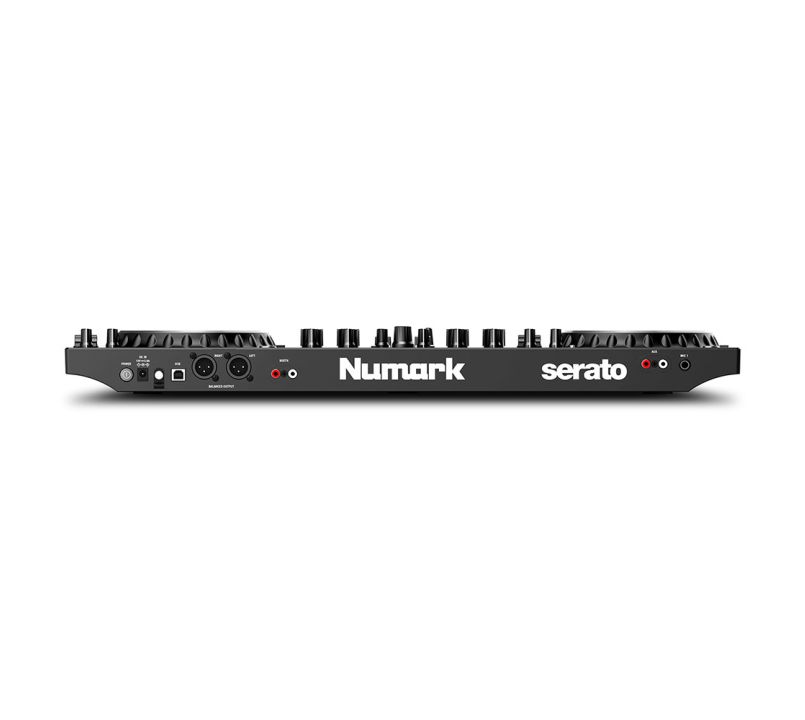 Numark NS4FX 4-channel DJ Controller Rear