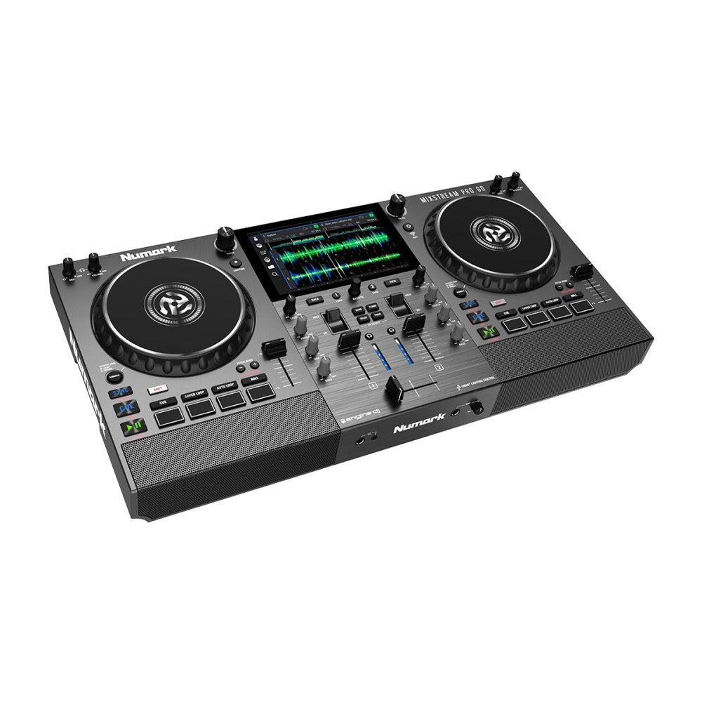 Numark Mixstream Pro Go DJ Controller Angled Right