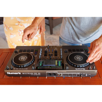 Numark Mixstream Pro Go DJ Controller Lifestyle 2
