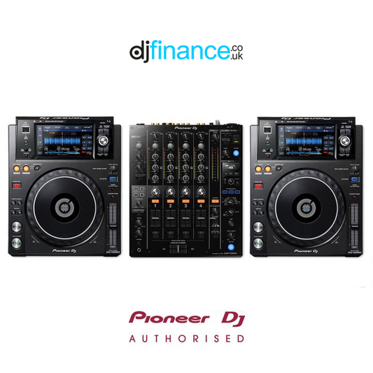 Pioneer XDJ-1000MK2 and DJM-750mk2 DJ Equipment Package
