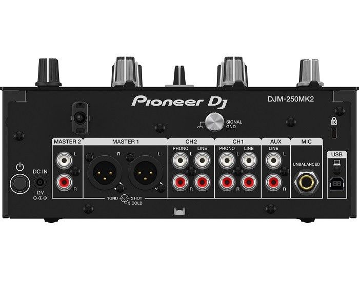 Pioneer DJ DJM-250MK2 DJ Mixer Rear