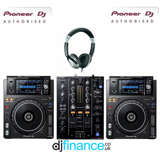 Pioneer XDJ-1000MK2 and DJM-450 DJ Equipment Package