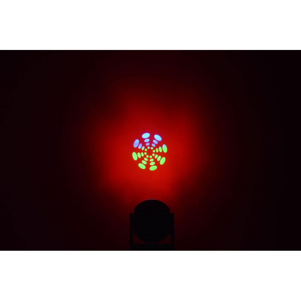 QTX  MHS-100G Spot-Wash LED Moving Head Example