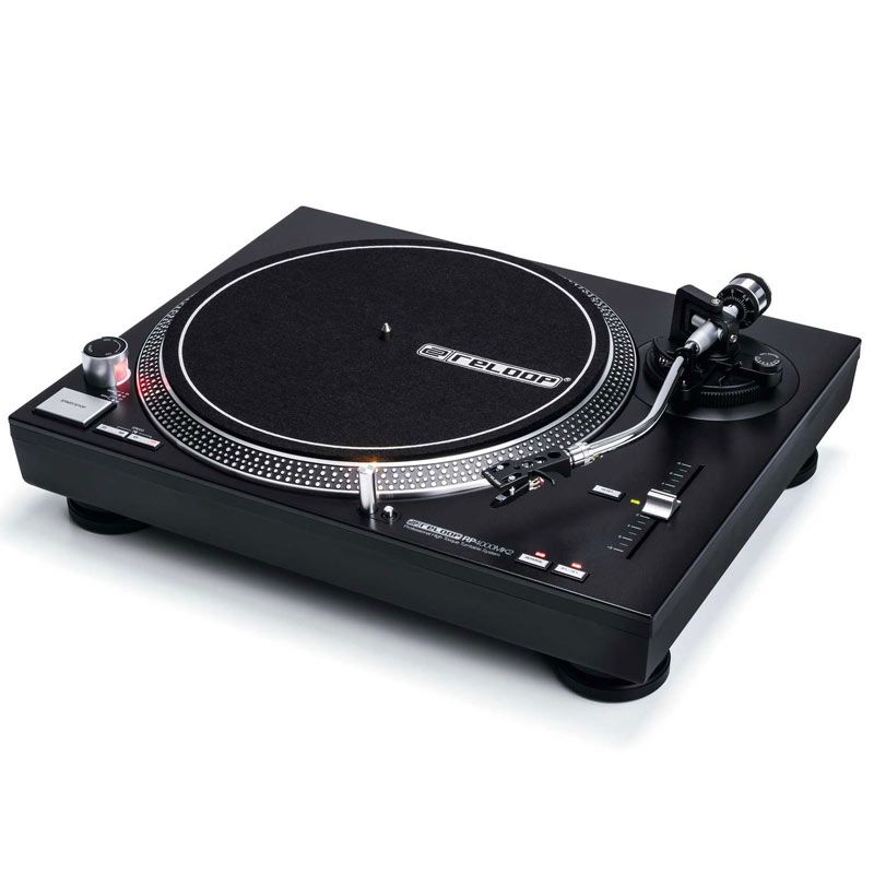 Reloop RP-4000Mk2 Turntable and RMX-60 Mixer DJ Equipment Package